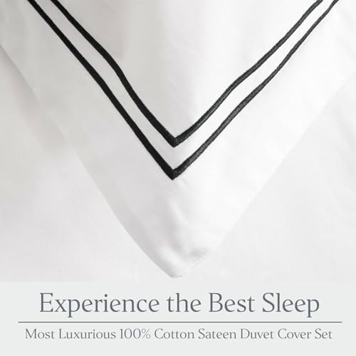 Ella Jayne Luxury 3pc Cotton Duvet Cover Set