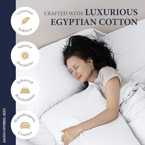 Ashton Luxury Egyptian Cotton King Sheets Set