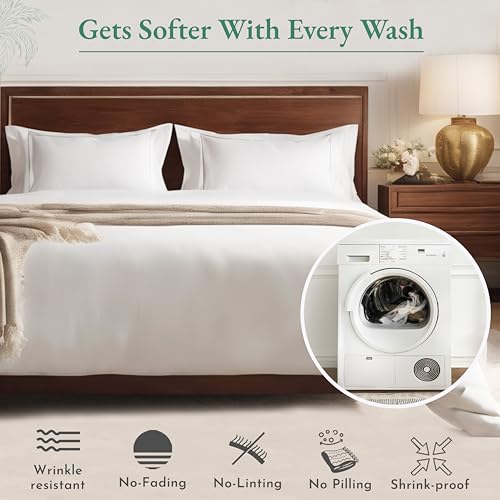 Luxury 600 Thread Count King Cotton Bed Sheets