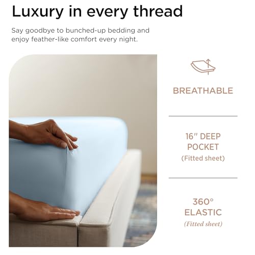 Luxury 800 Thread Count Queen Cotton Bed Set