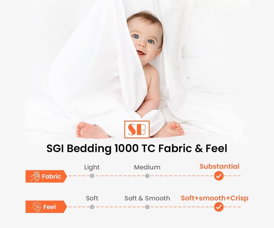 Luxury 4-Piece Egyptian Cotton Queen Sheet Set