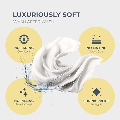 Luxurious 100% Egyptian Cotton Queen Sheet Set