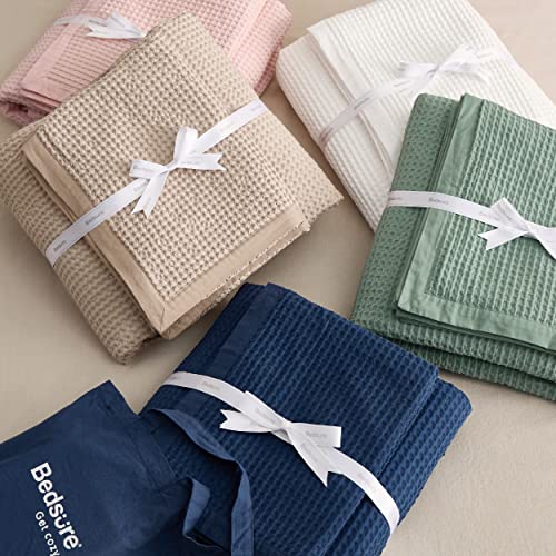 Bedsure 100% Cotton King Duvet Cover Set