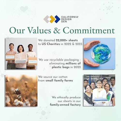 Luxury 600 Thread Count King Cotton Bed Sheets