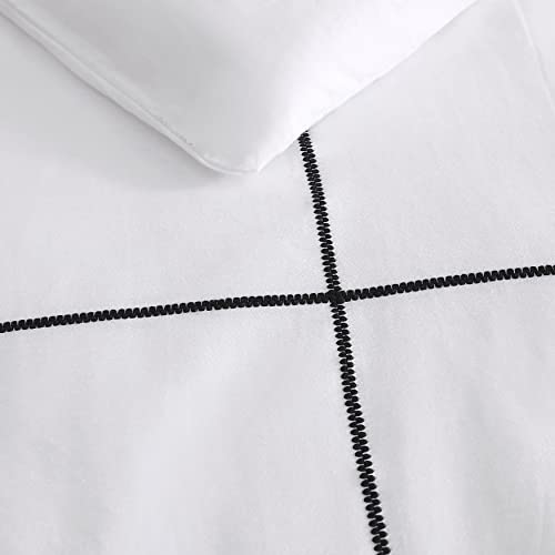 Vera Wang King Luxury Cotton Duvet Cover Set