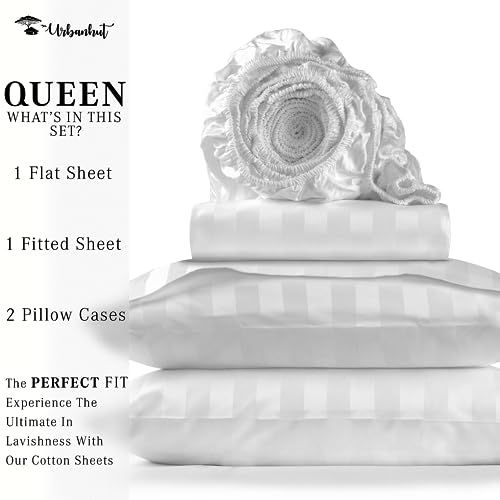 Luxurious 1000 Thread Count Egyptian Cotton Queen Set