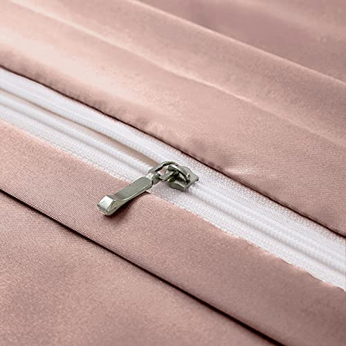Luxury Satin Duvet Cover Set in Champagne