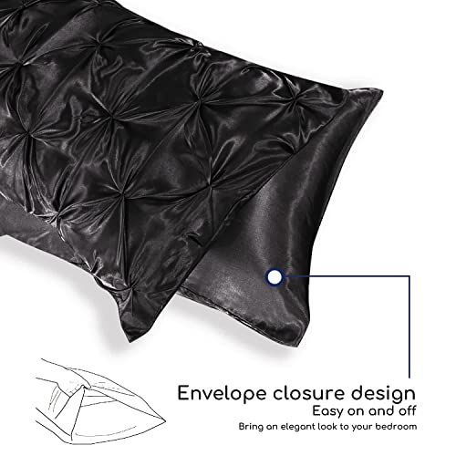 Luxurious 7-Piece Satin Queen Bedding Set