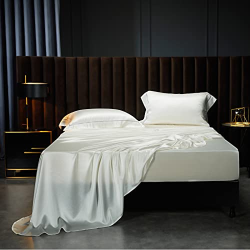 Luxurious 100% Mulberry Silk King Bed Set