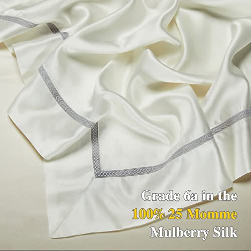 Luxurious 100% Mulberry Silk King Bed Set
