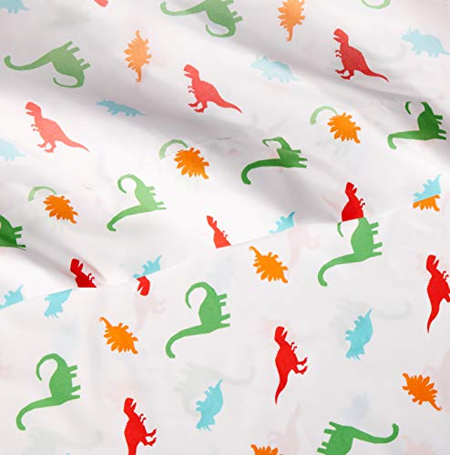 Kid's Lightweight Microfiber 3-Piece Dinosaur Bed Set