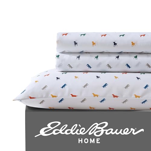 Eddie Bauer Kids Queen Sheet Set - Buddy The Dog