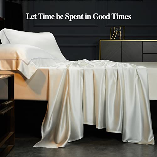 Luxurious 100% Mulberry Silk King Bed Set