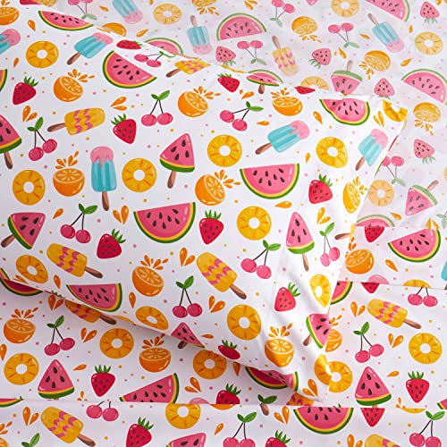Fruity Fun Kids Bed Sheet Collection - Twin