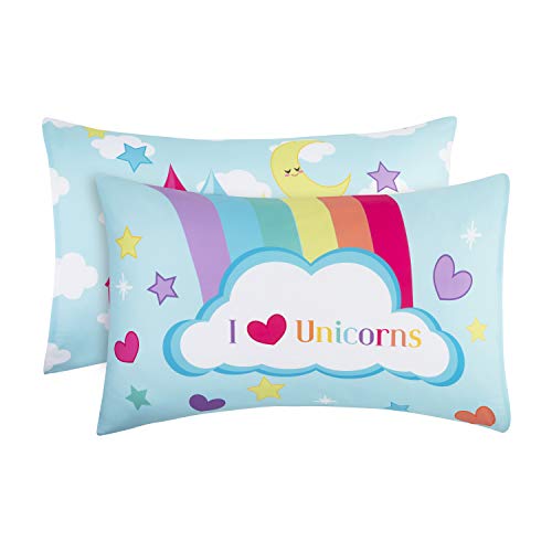 Unicorn Dreams Toddler Fitted Sheet & Pillowcase Set