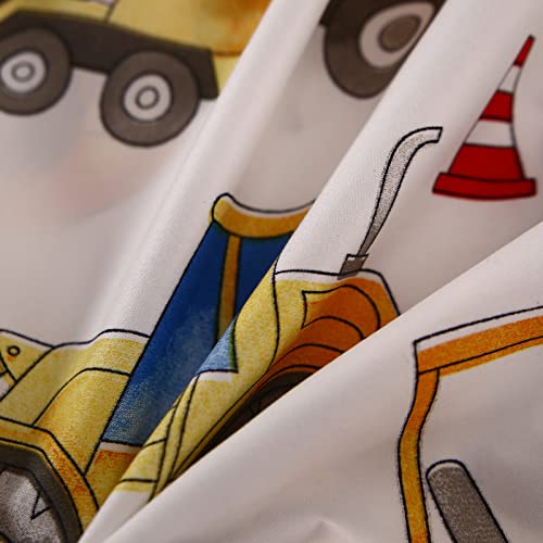 Kids Car-Themed Bedding Set with Pillowcases - 4PCS