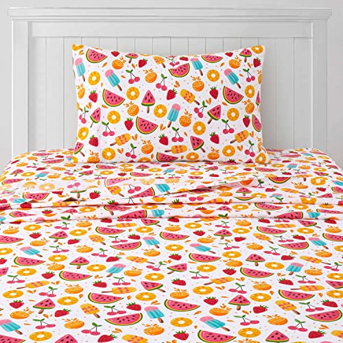 Fruity Fun Kids Bed Sheet Collection - Twin