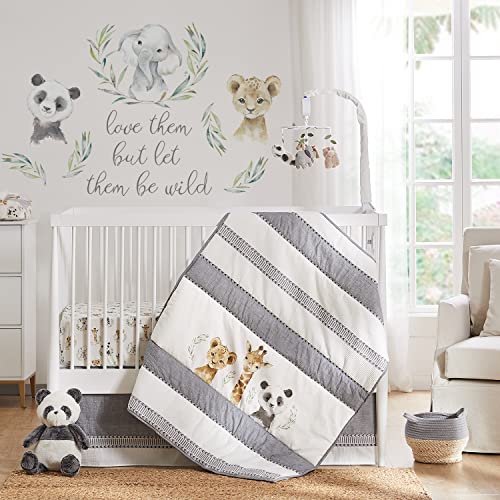 Mozambique Jungle Animal Baby Crib Bed Set