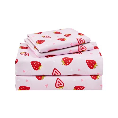 Lasoftan Kids Twin Sheet Set, Silky Soft Microfiber