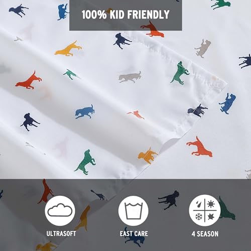 Eddie Bauer Kids Queen Sheet Set - Buddy The Dog