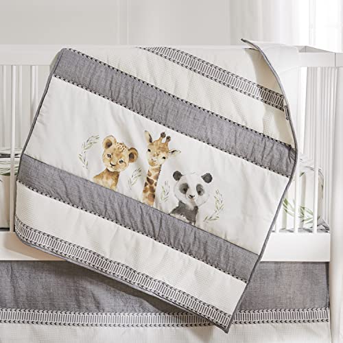 Mozambique Jungle Animal Baby Crib Bed Set