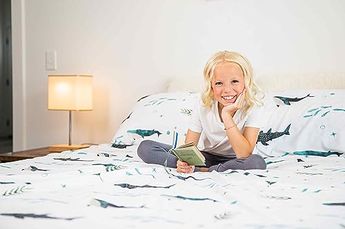 Nautical Ocean Polka Dot Full Bedding Set