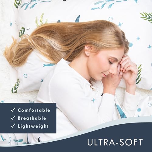 Nautical Ocean Polka Dot Full Bedding Set