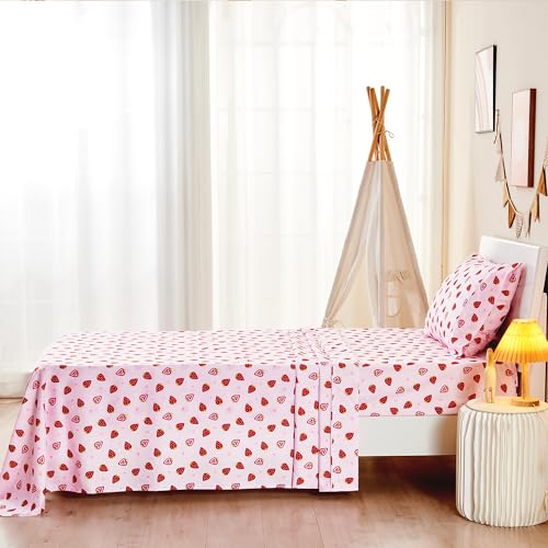 Lasoftan Kids Twin Sheet Set, Silky Soft Microfiber