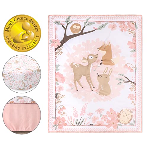 Peanutshell Fairytale Forest Baby Girl Crib Set