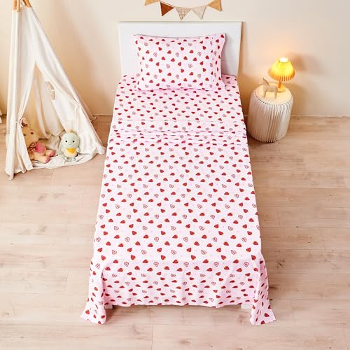 Lasoftan Kids Twin Sheet Set, Silky Soft Microfiber