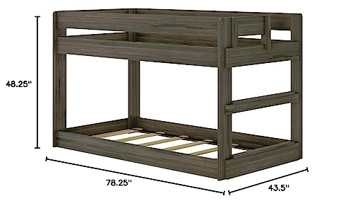 Max & Lily Twin-Over-Twin Farmhouse Bunk Bed