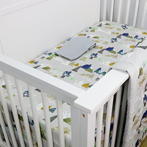 Mountain Themed 4-Piece Baby Crib Bedding Set