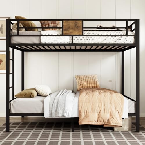 Rustic Twin Over Twin Bunk Bed Frame