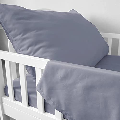 Biloban Toddler Bedding Set - 3-Piece Microfiber