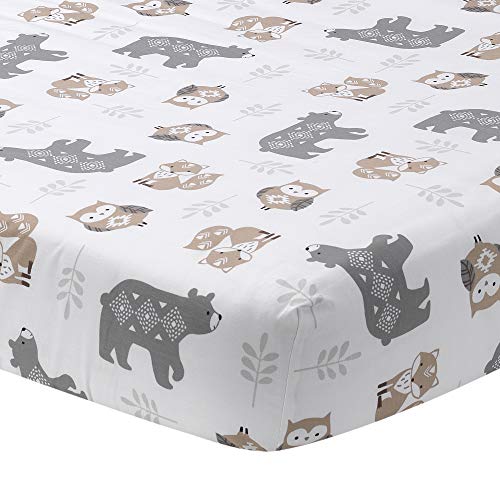 Woodland Forest Animal 5-Piece Baby Crib Set