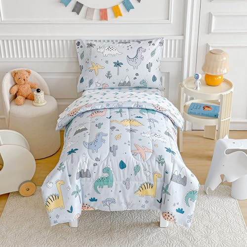 Cute Dinosaur Toddler Bedding Set - Ultra Soft
