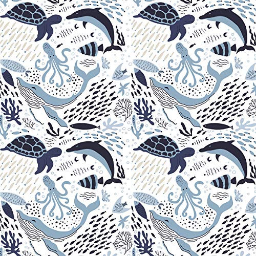 Erosebridal Ocean Theme Turtle Twin Bedding Set