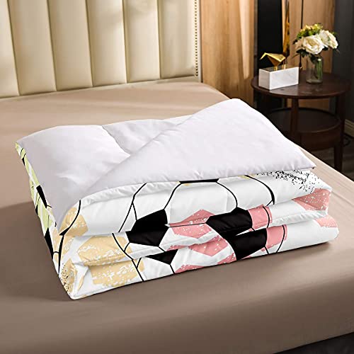 Kids Soccer Ball Comforter Set for Boys & Girls