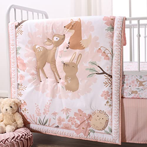 Peanutshell Fairytale Forest Baby Girl Crib Set