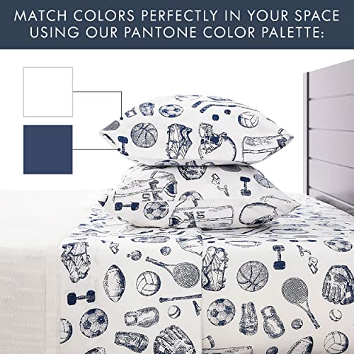 Kids Sports Twin Bedding Set - Soft & Fun