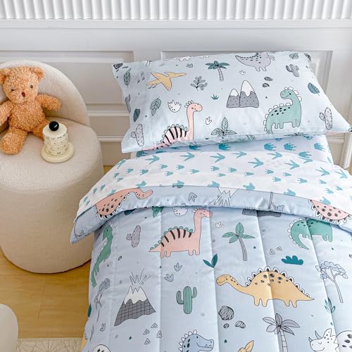 Cute Dinosaur Toddler Bedding Set - Ultra Soft