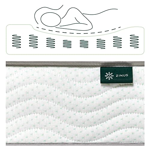 ZINUS Twin Foam and Spring Bunk Bed Set