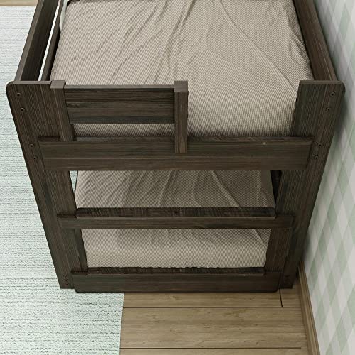 Max & Lily Twin-Over-Twin Farmhouse Bunk Bed