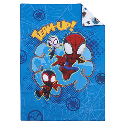 Spidey Team 4-Piece Toddler Bed Set