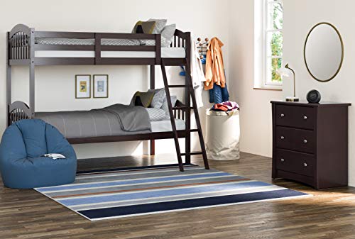 Storkcraft Twin-Over-Twin Bunk Bed - Espresso