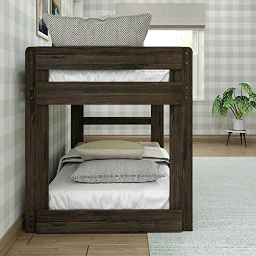 Max & Lily Twin-Over-Twin Farmhouse Bunk Bed