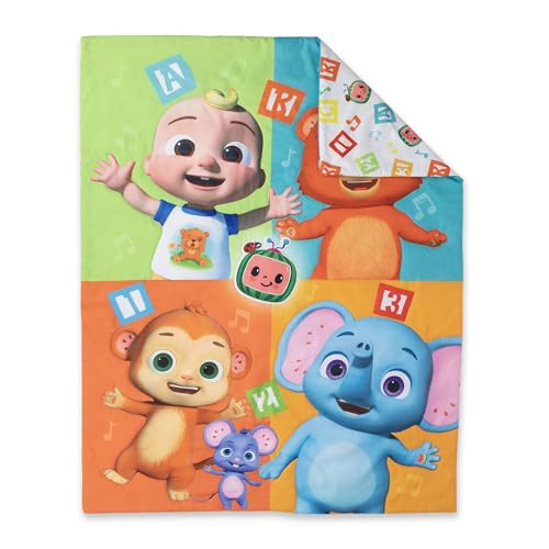 CoComelon Learning is Fun Toddler Bedding Set