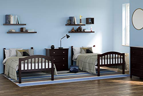 Storkcraft Twin-Over-Twin Bunk Bed - Espresso