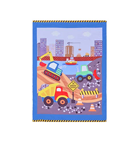 Under Construction Kids 4-Piece Toddler Bedding Set