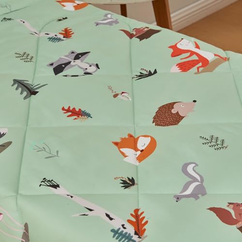 Woodland Animal Toddler Bedding Set - 4 Pieces